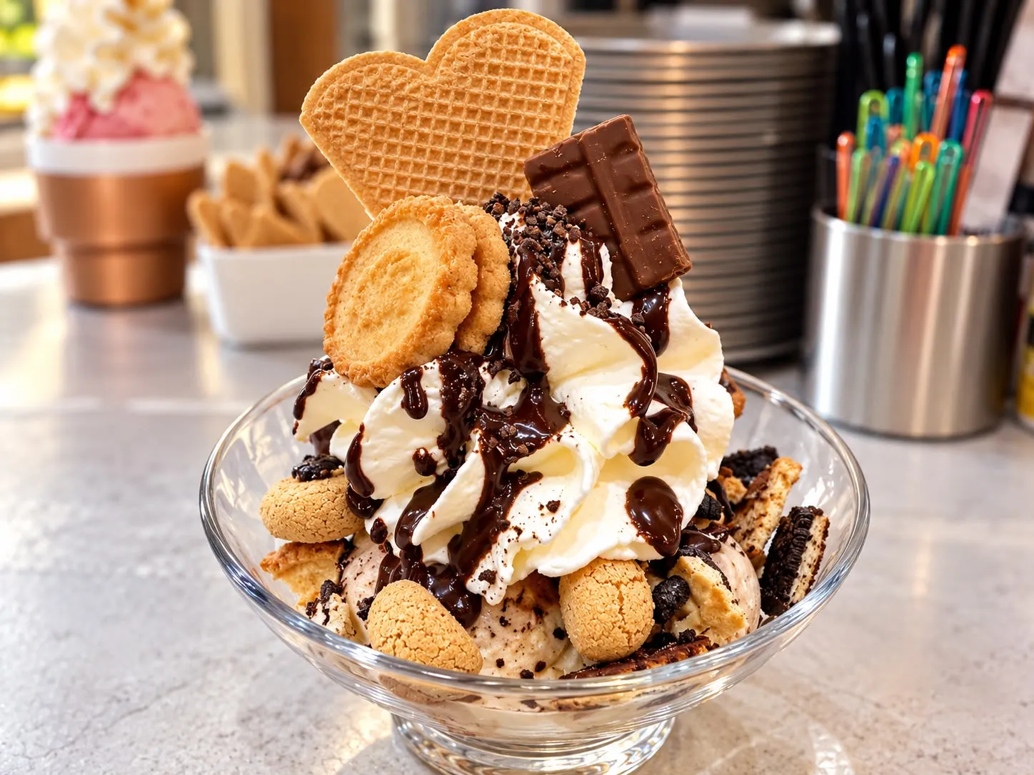 Schoko-Keks-Becher