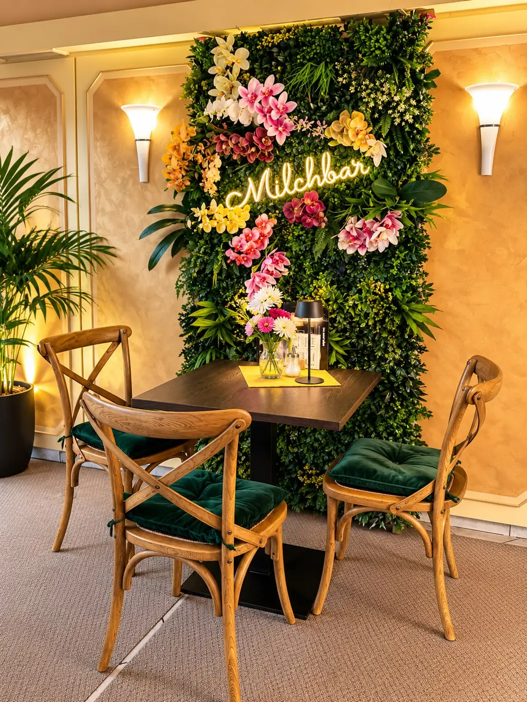 Wintergarten der Milchbar Eibau