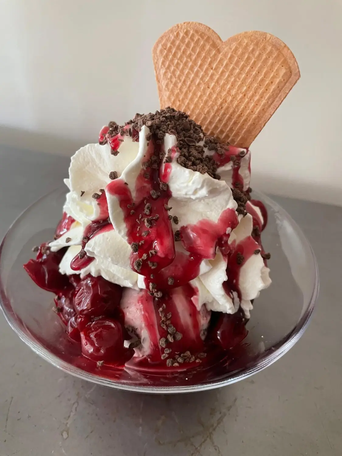 Milchbar Eis & Café - Speiseeisbecher